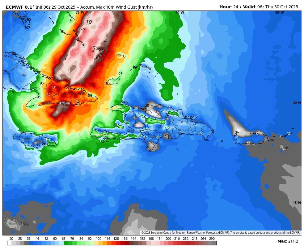 Ouragan Melissa : le bilan dépasse les 39 morts dans les Caraïbes